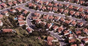 Aerial View of Neighborhood