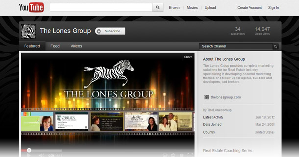 The Lones Group YouTube screenshot